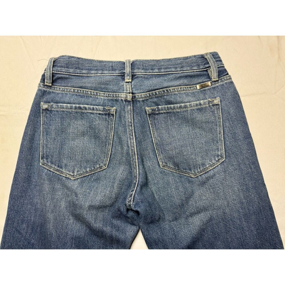 KanCan Women's Distressed Straight Leg Mid Rise Jeans - Size 1 (24x26)* - Picture 3 of 7